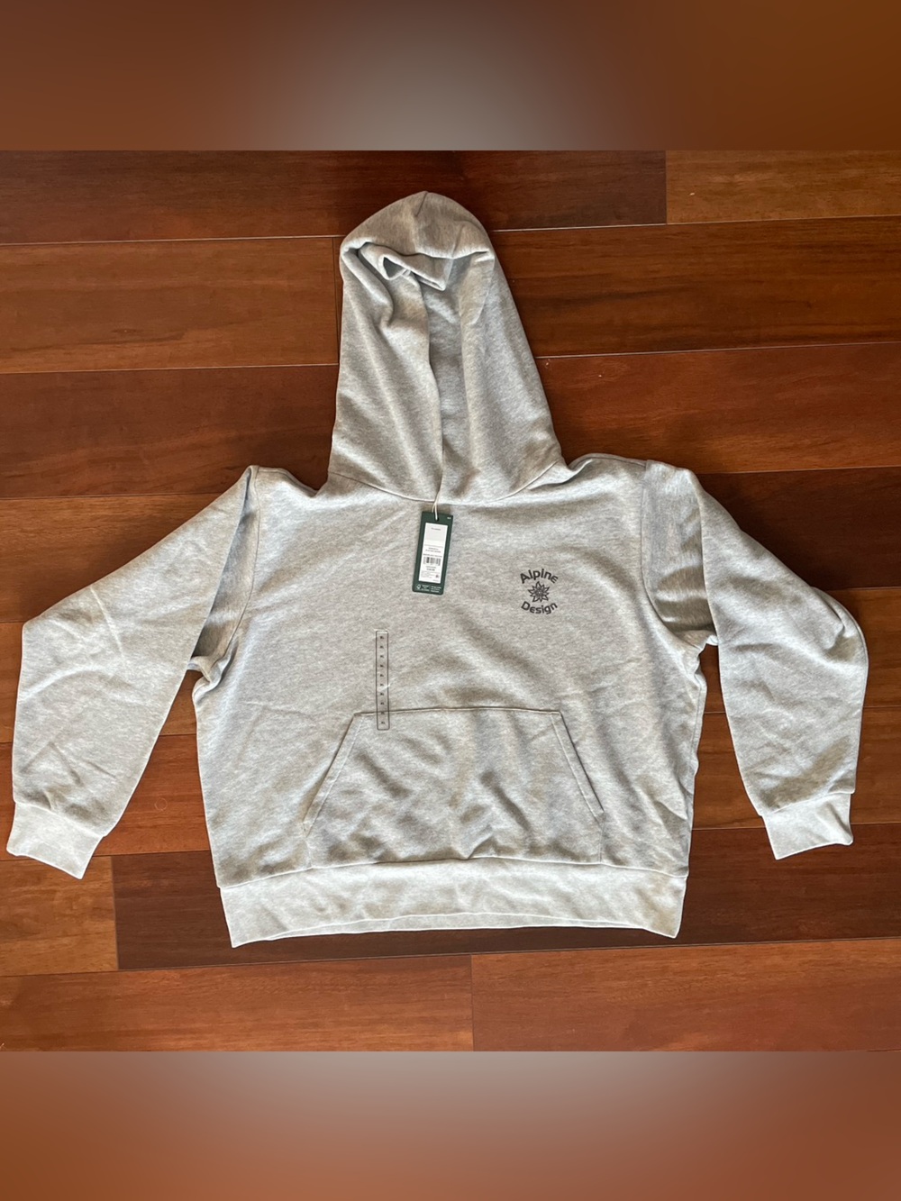 Alpine Design Hike Hoodie | Heather Gray | Size: Women’s XL | NWT